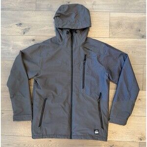 O'Neill Snow Jacket Mens Medium Gray Hyperdry Firewall Ski Snowboard Coat